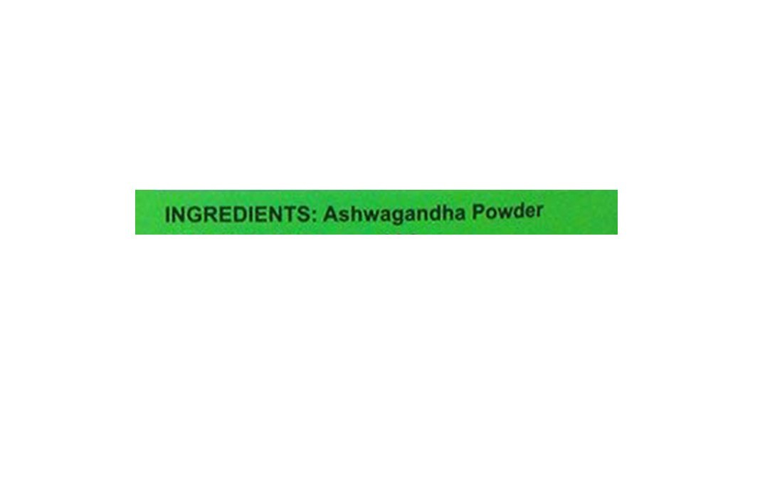 Naturally yours Ashwagandha Powder    Pack  100 grams